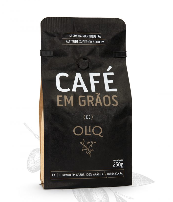 CAFÉ TORRADO EM GRÃOS 250g